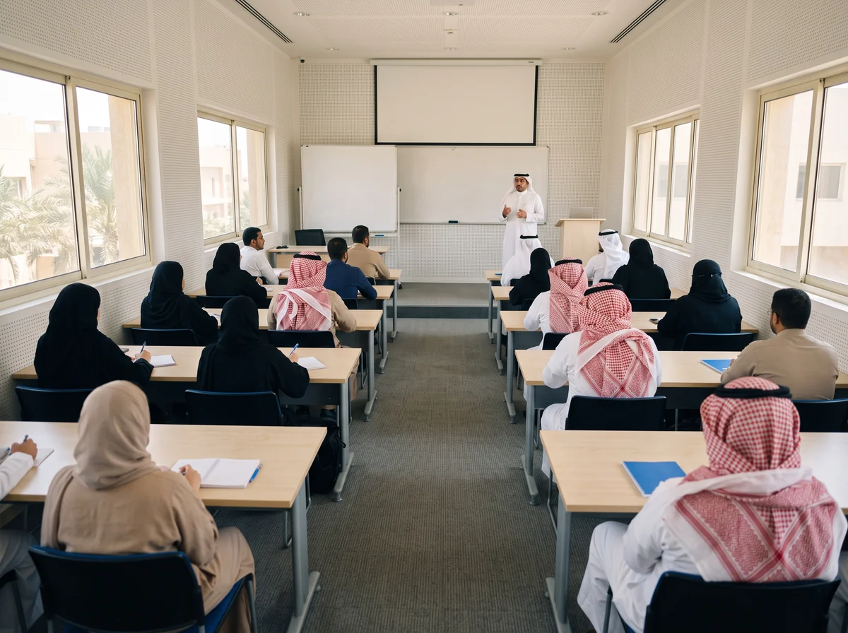 داخل مراكز التدريب والمعاهد — مثال على نشاط يخدمه عُقد